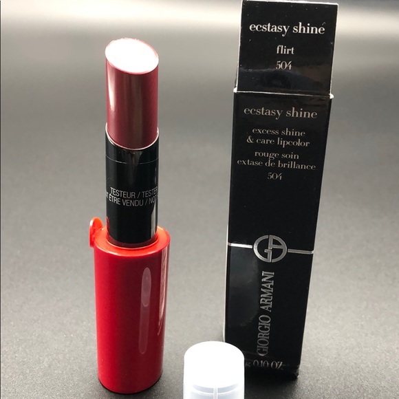 Giorgio Armani ecstasy shine lipstick flirt 504 - Picture 1 of 5